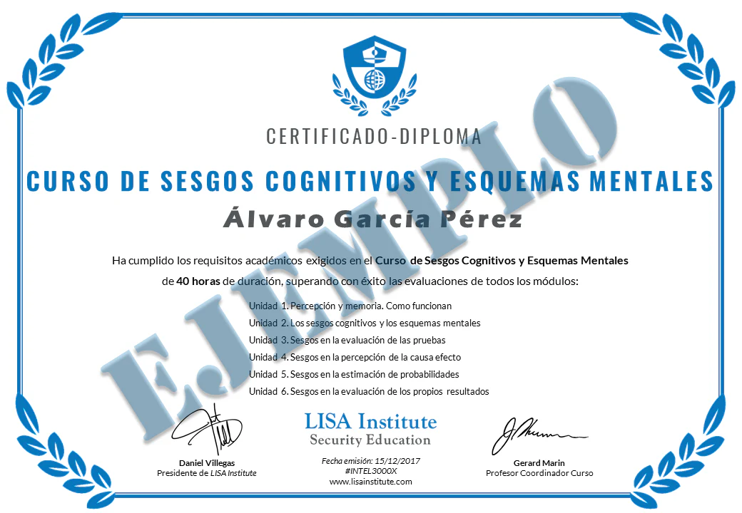 Curso de Sesgos Cognitivos y Esquemas mentales - Image 12