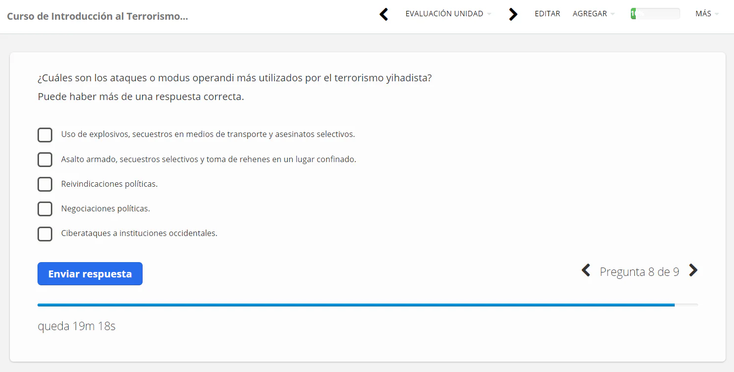 Curso de Introducción al Terrorismo Yihadista con Protocolos de Autoprotección - Image 12