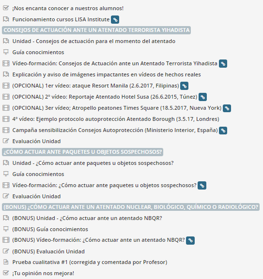 Curso sobre Protocolos de Autoprotección en Atentados Terroristas Yihadistas - Image 12